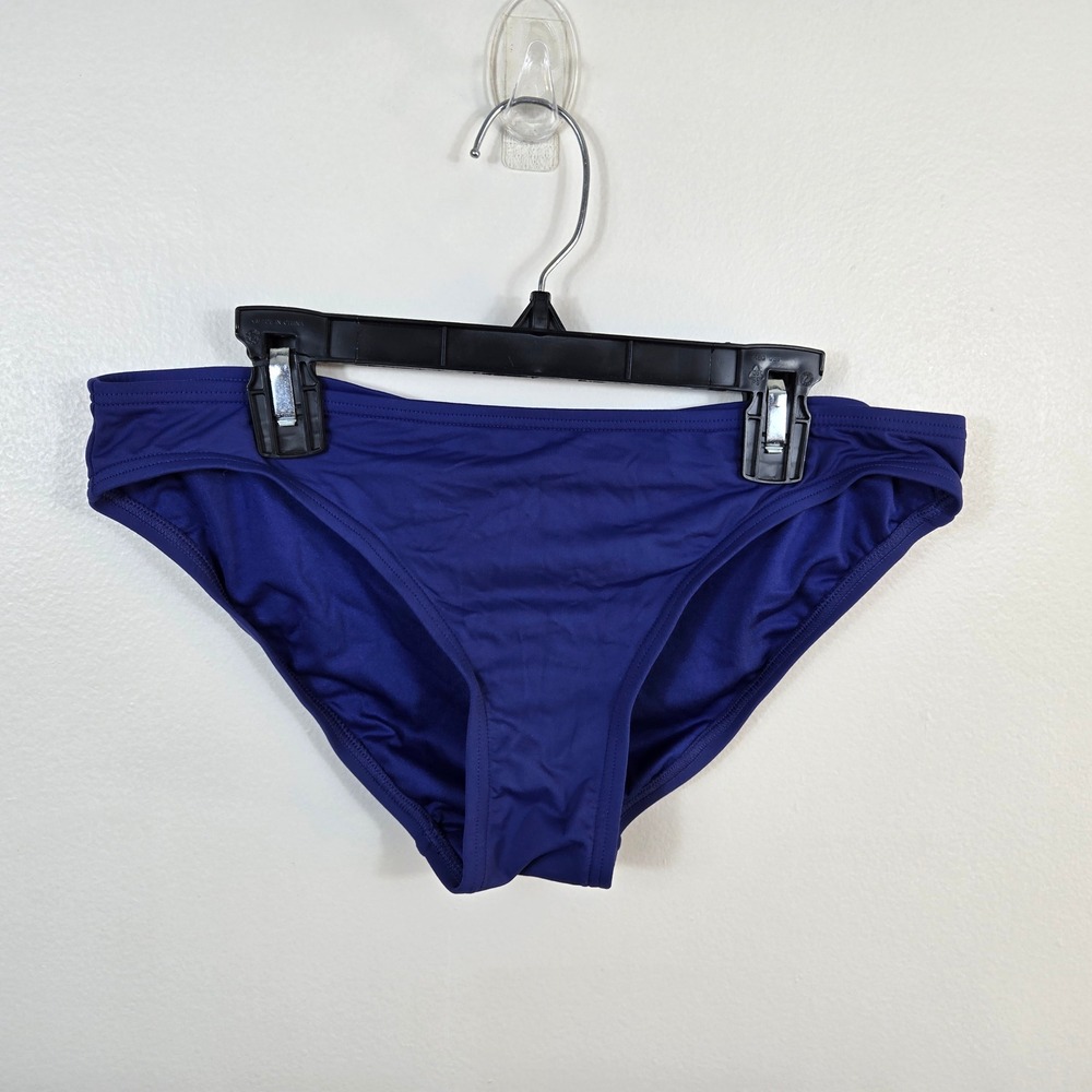 Michael Kors Swimwear Womens Blue Classic Beach Bikini‎ Bottom Medium Vacation